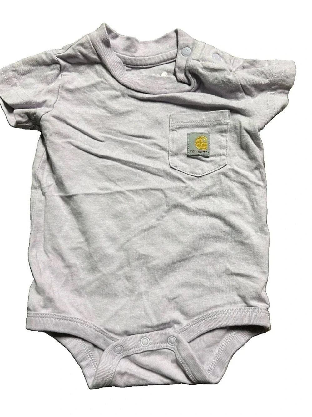 Baby Girl Short Sleeve Bodysuits Size 0-3 Months Carhartt
